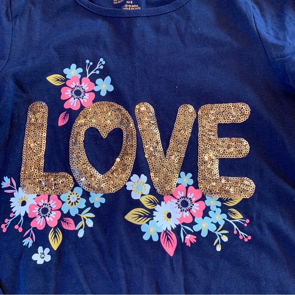 New NWT Tommy Bahama Mix & Match Outfits Shirt Top Pants Girls 7/8 Sequins - Picture 4 of 10